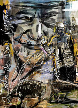 O Senhor da Boa Viagem. Ilustração de A. V. 2011 - Clicar para ampliar.