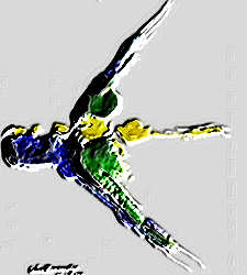 Deambula��es - Ilustra��o de C�sar Rossado.