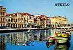 N.� 110/376 - Aveiro: Ria. Panor�mica da cidade - Edi��o G�tica, Porto, Rua N. S. de F�tima, 298 - tel. 66347 - S/D - Dimens�es: 14,6x10,3 cm. - Col. HJCO