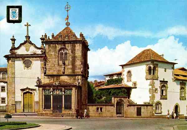 N� 113 - BRAGA (Portugal) - Igreja de S. Jo�o do Souto - Edi��o LIFER-Porto - S/D - Dimens�es: 14,9x10,4 cm. - Col. Gra�a Maia 