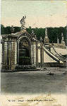 N� 318 - Braga. Cascata de Moyses. Bom Jesus - Ed. Alberto Malva - SD - Dim. 8,9x14 cm - Col. M. Soares Lopes