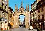 N� 119/376 - BRAGA: Arco da Porta Nova - Edi��o G�TICA Porto Rua N. S. de F�tima 298 tel. 66347 -S/D - Dimens�es: 14,7x10,3 cm. - Col. Gra�a Maia