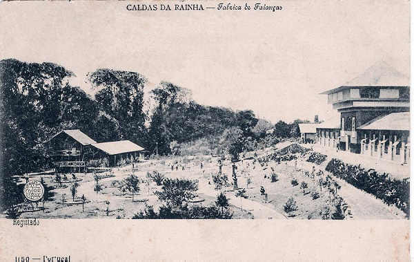 N.� 1150 - Caldas da Rainha - F��brica de Faian�as - Editor F.A.Martins, Lisboa (Editado 1904) - Dimens�es: 9x14 cm. - Col.Miguel Chaby.