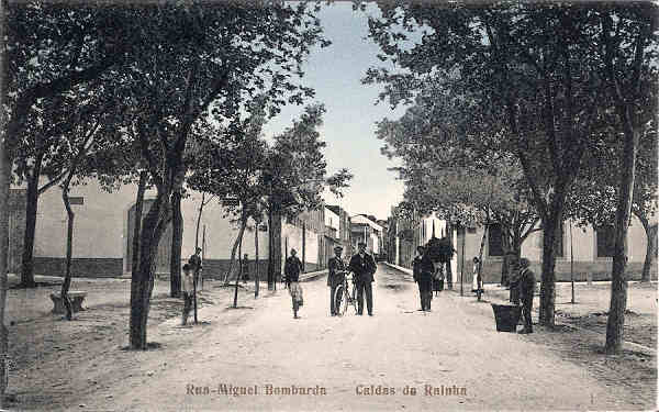 S/N - Portugal-Caldas da Rainha Rua Miguel Bombarda - Editor Ourivesaria Portuense - Editado em 1911 - Dimens�es: 14x9 cm. - Col. Miguel Chaby.