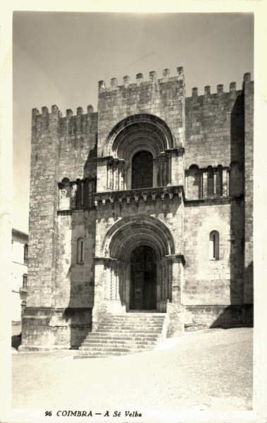 N� 96 - COIMBRA. A S� Velha - Ed. Col. Passaporte LOTY - SD - Dim. 90x142 mm - Col. �nio Semedo
