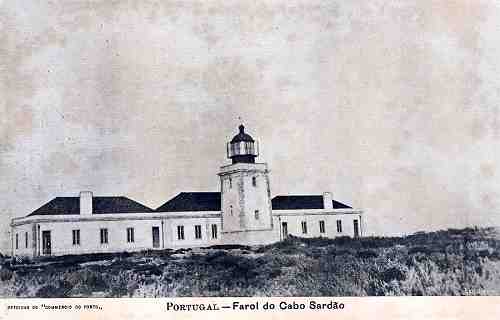 S/N - Farol do Cabo Sard�o - Ed. OFFICINAS DO "COM�RCIO DO PORTO" - S/D - Dimens�es: 14,1x9,1 cm. Col. Miguel Chaby.