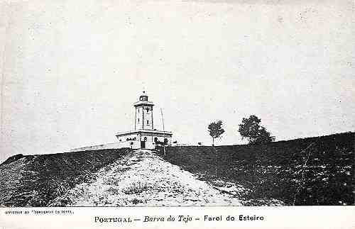 S/N - Barra do Tejo - Farol do Esteiro - Ed. OFFICINAS DO "COM�RCIO DO PORTO" - S/D - Dimens�es: 14,1x9,1 cm. - Col. Miguel Chaby.