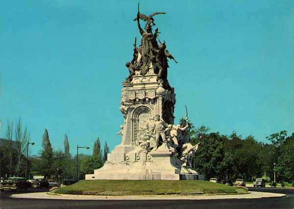 N.� 523 - LISBOA - Portugal Monumento da Guerra Peninsular - Ed. C�mer - S/D - Dimens�es: 15x10,5 cm. - Col. M�rio F. Silva.