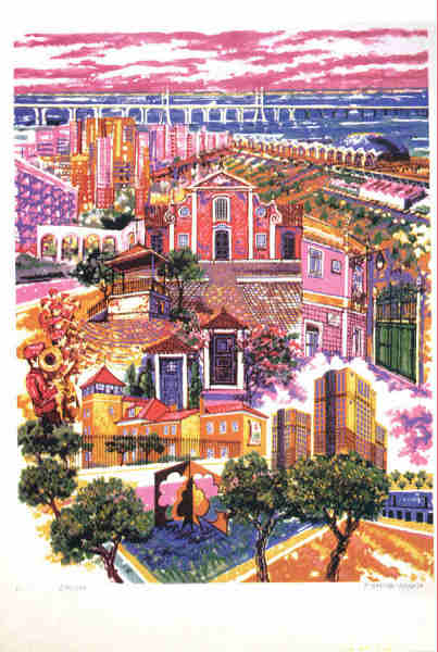 N� 12 - Lisboa. Os Olivais - Edi��o Olivais Shoping Center e Junta de Freguesia de St� Maria dos Olivais, Pelouro da Cultura - Ano 2000 - Dim. 16x10,8 cm - Col. A. Monge da Silva