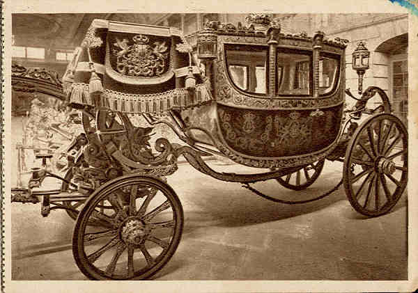 N� 10 - Carruagem da Coroa - S�c. XIX - Edi��o Museu Nacional dos Coches - SD - Dim. 9,8x14 cm - Col. Bas�lio Ministro