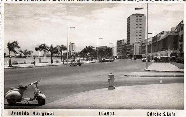 SN - Luanda. Avenida Marginal - Edi��o S. Lu�s - Dimens�es: ??x?? - Col. Am�vel Silva Salgueiro (1962)