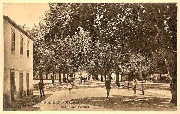N.� 5847/11 - Pombal-Portugal Largo do Cardal - Edi��o de Jos� Luiz da Cunha & Irm�o, Sucessores - S/D - Dimens�es: 14x9 cm. - Col. �nio Curvo Semedo.