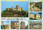 N.� 04-250 Pombal - Portugal  Castelo e pormenores - Ed. EDIG, design - telm. 966 394 951 - fax 238 082 910 - Oliveira do Hospital - S/D - Dim. 14,8x10,4 cm - Col. Manuel B�ia (2009).