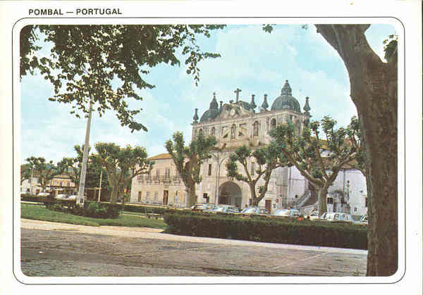 N� 1777 - Pombal. Portugal - Igreja do Cardal - Ed. RAN �Ncora - SD - Dim. 105x149 mm - Col. �nio Semedo