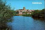 S/N - Sabugal Portugal - Vista parcial , Rio C�a - Ed. de A. M. & David Alexandre, Ld� - Sabugal - Dimens�es: 14,9x10,4 cm. - Col. HJCO (1976).