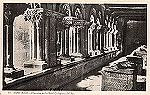 19.Santiago - Claustro de la Real Colegiata del Sar - Dimens�es: 14,2x9 cm - Col. Henrique de Oliveira. 