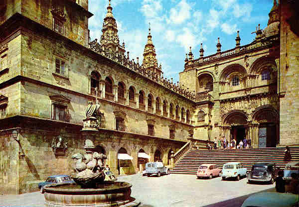 N.� 2047 - Fuente y fachada de las Plater�as - Edi��o Arribas, S. Guallar, 4 tel. 276584, Zaragoza - S/D - Dimens�es: 14,8x10,2 cm. - Colec��o HJCO (1995).