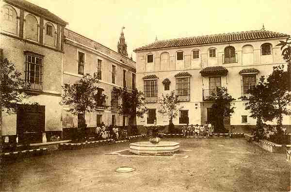S/N - Sevilla: Plaza de Do�a Elvira - Edi��o J. B. G. 1929 - Dimens�es: 13,7x9,1 cm. - Col. F�tima B�ia. (Vd nota p�g. seguinte)