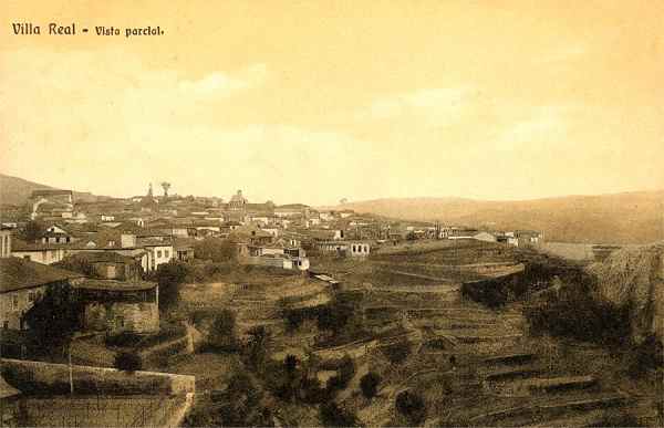 S/N - Vlila Real-Vista parcial - Edi��o da Casa M. J. David, Villa Real - S/D - Dimens�es:13,9x9 cm. - Col. Aur�lio Dinis Marta.