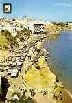 N� 413 - ALBUFEIRA: Vista geral da praia - Edi��o LIFER-Porto - S/D - Dimens�es: 10,4x14,9 cm. - Col. Gra�a Maia.