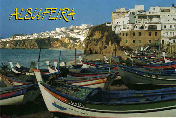 Ref� pp 676-crm -  PRAIA DOS PECADORES - ALBUFEIRA - S(D - Editor n�o referido - Dimens�es: 14,8x10 cm. - Col. M�rio F. Silva