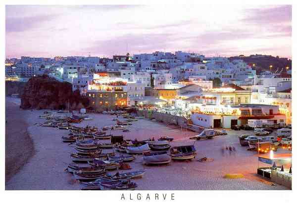 N.� 91123 - ALBUFEIRA-ALGARVE-PORTUGAL - Edi��o Vistal, 082-475109 - S/D - Dimens�es: 15x10,2 cm. - Col. Gra�a Maia