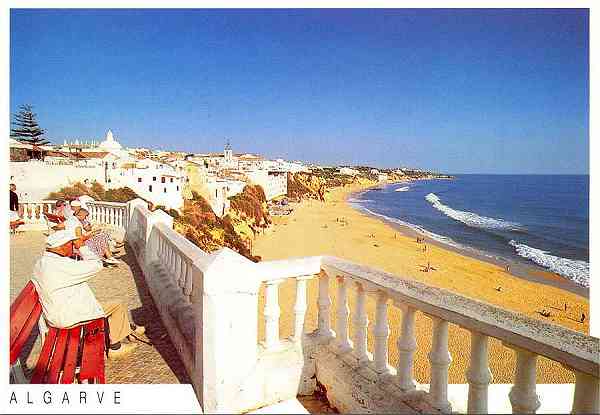 N.� 92300 - ALBUFEIRA-ALGARVE-PORTUGAL - Edi��o Vistal, 082-475109 - S/D - Dimens�es: 15x10,2 cm. - Col. Gra�a Maia
