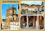 N.� 915 - Alcoba�a-Vila rica de grandes monumentos hist�ricos de grande valor - Edi��o G�TICA, Porto, Rua N. S. de F�tima, 298 Tel. 66347 - S/D - Dimens�es: 14,7x10,3 cm. - Col. Gra�a Maia.