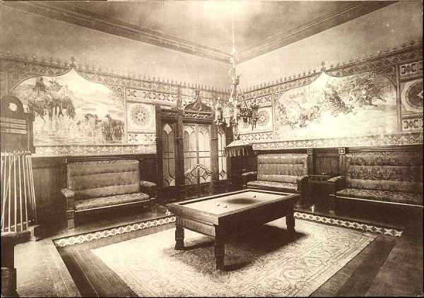 S/N - Interior da Casa do Alentejo - 1918 - Sala Martins Galv�o - Edi��o G.C.E. Casa do Alentejo, 1999 - Dimens�es: 15x10,5 cm.