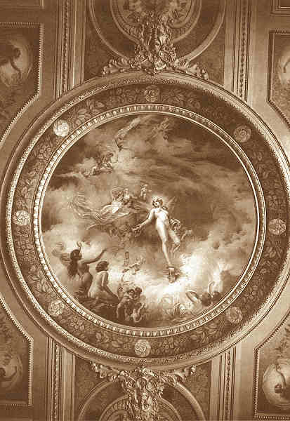 S/N - Interior da Casa do Alentejo - 1918 - Tecto do sal�o Prof. Agostinho Fortes - Edi��o G.C.E. Casa do Alentejo, 1999 - Dimens�es: 15x10,5 cm.