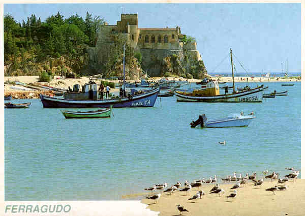 N� 3659 - Ferragudo ALGARVE - Ed. Foto-Vista - Dim.14,8x10,6 cm - Col. Mario Silva.