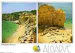 N.� 6389 - Praia do Castelo Albufeira ALGARVE Portugal - Edi��o FRANCISCO M�S Ld�, Amadora Tel (01) 4961155... - S/D - Dimens�es: 15x10,3 cm. - Col. Gra�a Maia