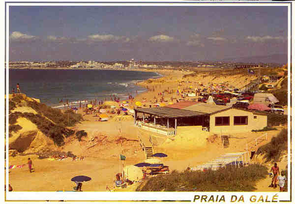 N.� 3422 - Praia da Gal� Algarve - Edi��o FOTO-VISTA, Algarve Tel. (082) 53324 - Lisboa (01) 3970303 - S/D - Dimens�es: 15x10,3 cm. - Col. Gra�a Maia