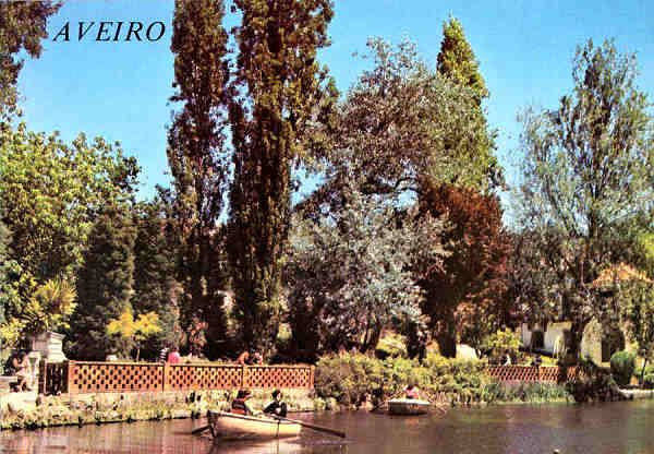 N.� 544 - AVEIRO Portugal Aspecto do lago -�ncora Distribu�do por  RAN, Lisboa, Rua da Quintinha, 70-B Tel. 670 192 - ...1200 Lisboa - S/D - Dimens�es: 14,8x10,4 cm. - Col. �nio Semedo.