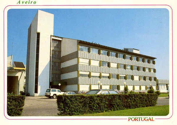 N.� 3881 - AVEIRO Portugal Pormenor da nova Universidade de Aveiro - �ncora Distribu�do por RAN, Tel. 670 192 - ...- S/D - Dimens�es: 15x10,6 cm. - Col. �nio Semedo.