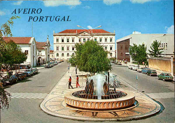 N.� 1607 - AVEIRO Pra�a do Marqu�s do Pombal - Colecci�n PERLA - S/D - Dimens�es: 14,7x10,5 cm. - Col. �nio Semedo.