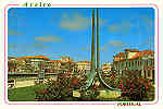 N.� 14 - AVEIRO-Portugal Monumento dedicado � Avia��o Naval - Edi��o Bruno da Rocha, Aveiro - S/D - Dimens�es: 15x10,5 cm. - Col. Gra�a Maia