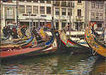 N.� 363 - AVEIRO Barcos moliceiros - Edi��o Portugal Tur�stico - S/D - Dimens�es: 14,8x10,3 cm. - Col. �nio Semedo.