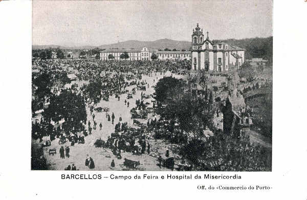 S/N - Campo da Feira e Hospital da Miseric�rdia - Editor Off. do Commercio do Porto (1910) - Dim. 140x92 mm - Col. A. Monge da Silva