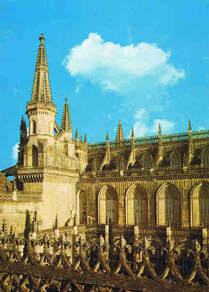 N.� 547 - BATALHA (Portugal) Mosteiro - Ed. Colec��o D�LIA - S/D Dim: 10,5x15cm - Col. F�tima B�ia (1976)