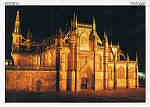 N.� 1 - Fachada principal do Mosteiro - Ed. FOTOVIS�O - TELEF. 9 85 51-BATALHA-PORTUGAL Foto: A.L.SEQUEIRA -S/D Dim: 14,7x10,5cm - Col. Manuel B�ia (D�cada de 1970)