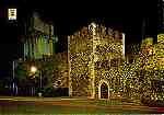 N.� 104 - BEJA (portugal) Castelo (vista nocturna) - Edi��o LIFER, Porto - S/D - Dimens�es: 14,9x10,4 cm. - Col. HJCO.