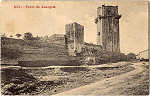 SN - BEJA - Torre de menagem - Edi��o da Ourivesaria Galinoti - SD - (Circulado em 1918) - Dim. 8,6x13,8 cm - Col. Jaime da Silva.