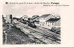 N.� 31 - Portugal_Caldas da Rainha Esta��o do Caminho de Ferro_Editor Dias e Paramos_Editado 1906_Dim. 9x14 cm. - Col. M.Chaby