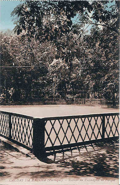 S/N - Portugal-Caldas da Rainha Recinto de patinagem no parque - Editor Jos� da Silva Dias - Editado em 1926 - Dimens�es: 9x14 cm. - Col. Miguel Chaby