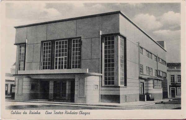 S/N - Portugal-Caldas da Rainha Cine Teatro Pinheiro Chagas - Editor Fernando Daniel de Sousa (Editado em 1940) - Dimens�es: 1q4x9 cm. - Col. Miguel Chaby