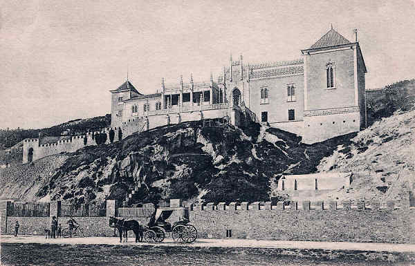 S/N - Portugal Caldas da Rainha. Foz do Arelho. Palacete de Francisco Almeida Grandela - Editor Jos� da Silva Dias (Editado em 1912) - Dimens�es: 9x14 cm. - Col. Miguel Chaby