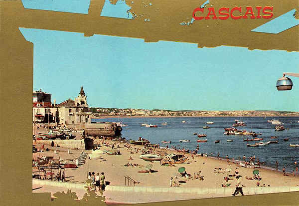 N.� 688 - Cascais - Ed. C�mer - Dimens�es 15x10,4 cm. - Col. M�rio F. Silva (1975).