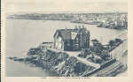 N� 10089 - Cascais. Chalet Palmela e Bahia - Editor n�o indicado (c. de 1900) - Dim. 14x8,9 cm. - Col. A. Monge da Silva