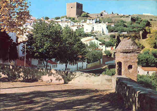 N� 308 - CASTELO DE VIDE. Judiaria e Castelo - Col. Arte e Turismo - Circ. em 1977 - Dim. 15x10,5 cm - Col. A. Monge da Silva